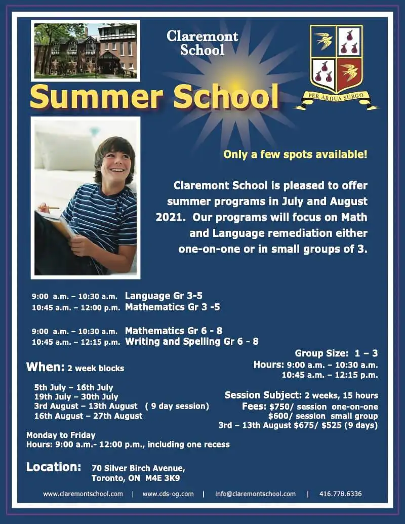 Summer School Flyer